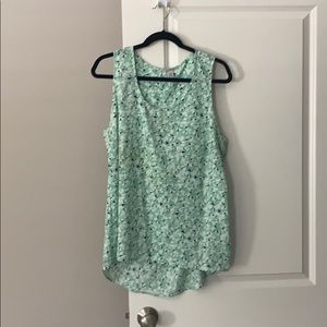 Women’s halogen mint green tank/shell. SizeXL